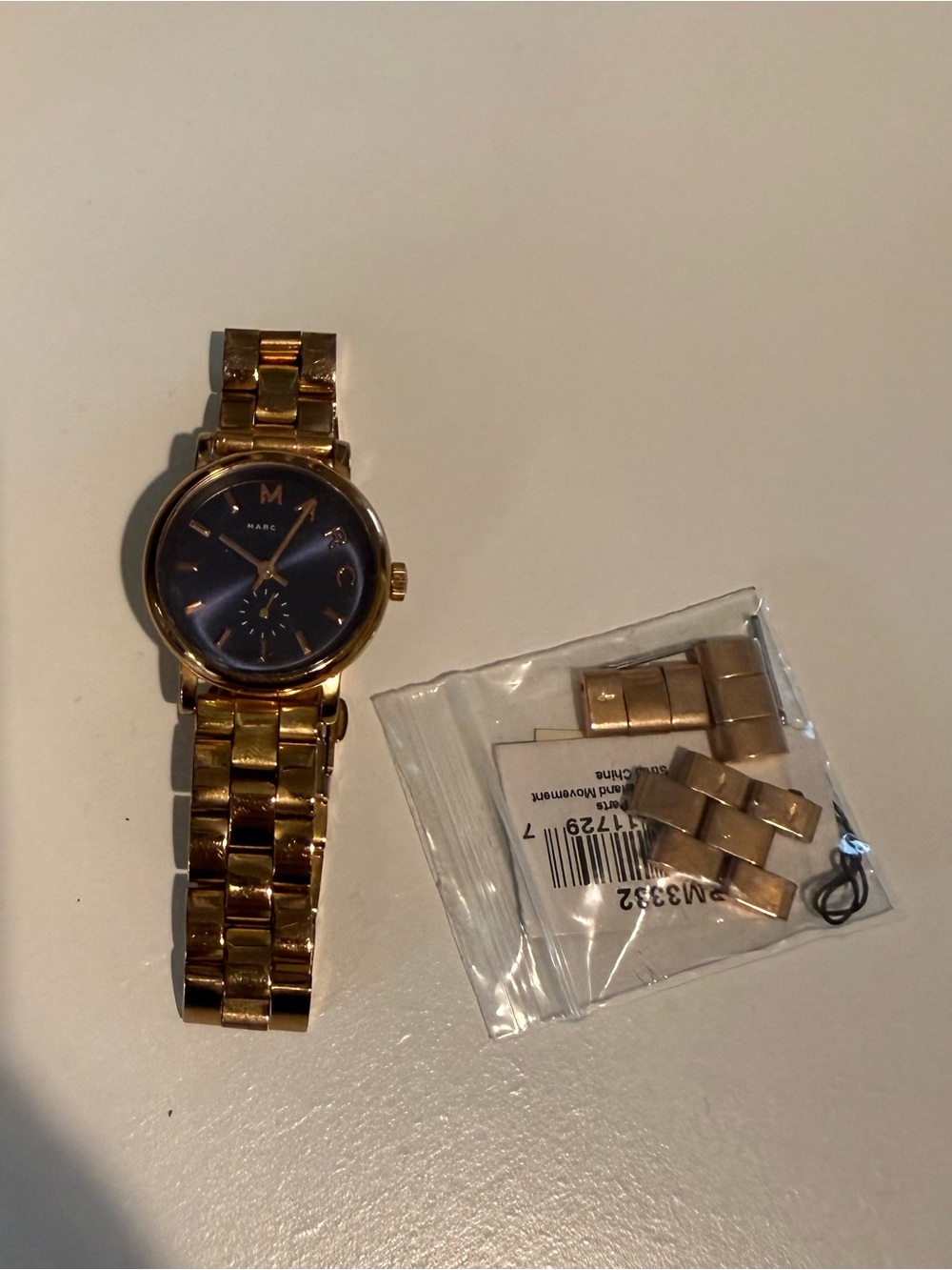 Marc by Marc Jacobs Rose Gold Watch